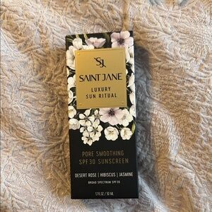 Saint Jane Luxury Sun Ritual SPF30 Sunscreen Pore Smoothing Sunscreen